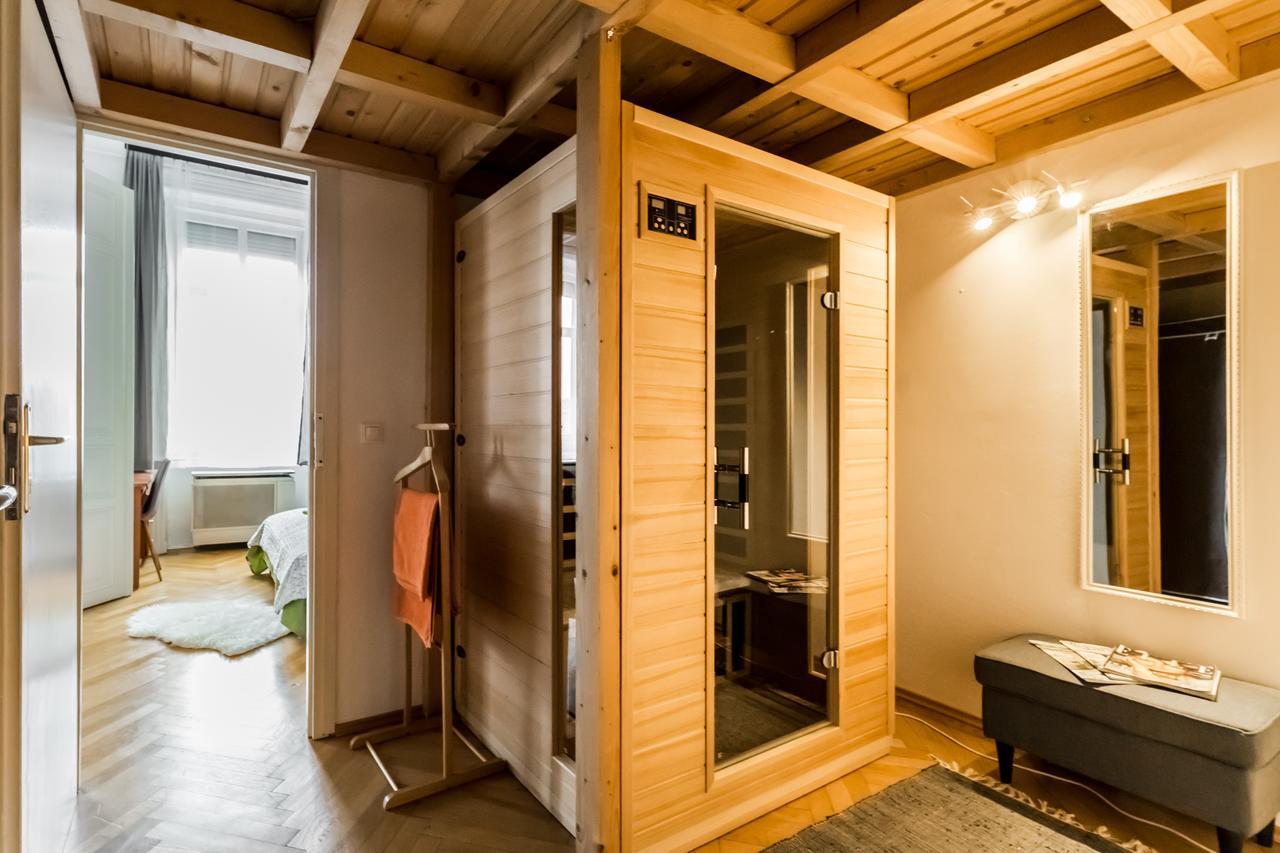 Park View Apartment With Sauna, A/C Budapesta Exterior foto